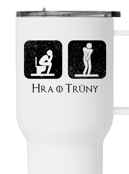 Hra o trůny termohrnek White