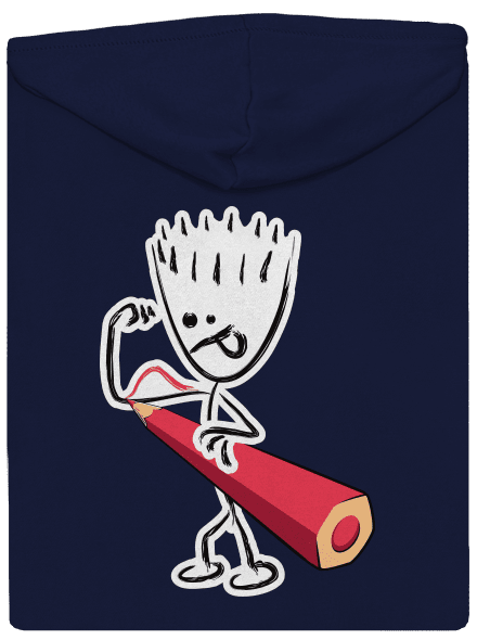Svaly pánská mikina na zip Navy