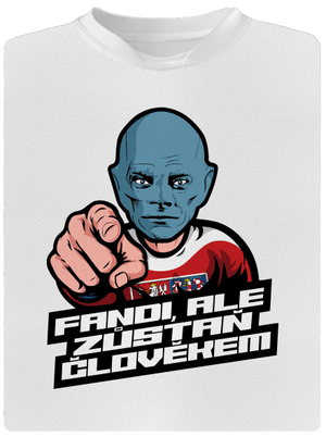 Fandi, ale zůstaň Fantomasem dětské sportovní tričko White