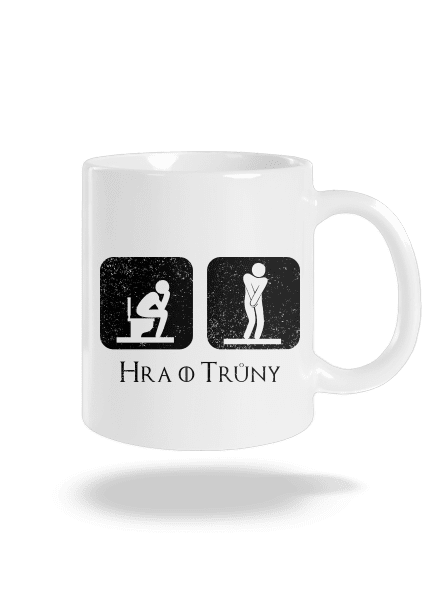 Hra o trůny klasický hrnek White