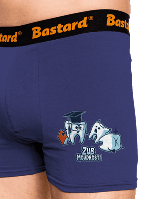 Zub moudrosti boxerky Blue Navy