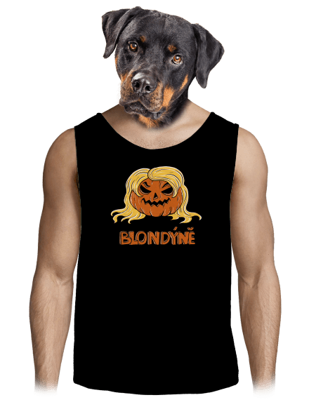 Blondýně pánské tílko Black