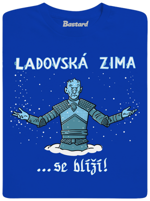 Ladovská zima se blíží dětské tričko Royal Blue
