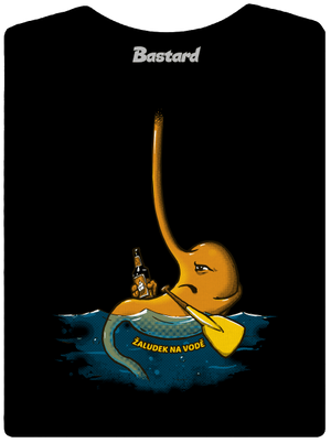 Žaludek na vodě dámské tričko premium Black