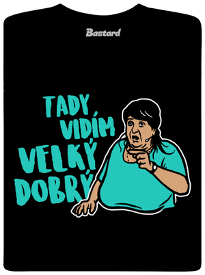 Velký dobrý pánské dlouhý rukáv Black