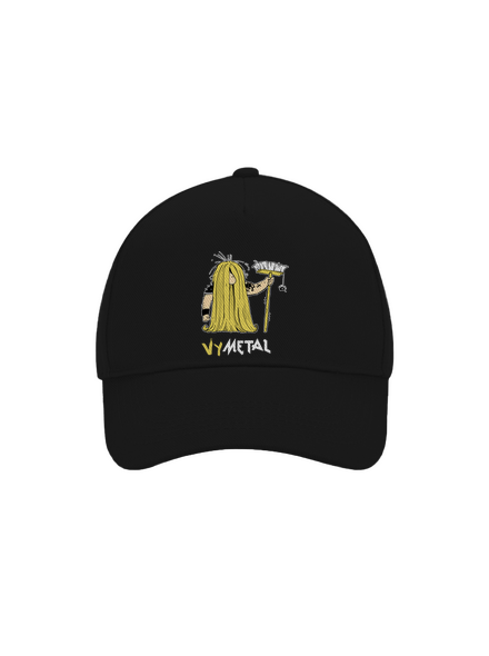 Metalista kšiltovka baseballka Black
