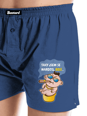 Boss pánské trenky Blue