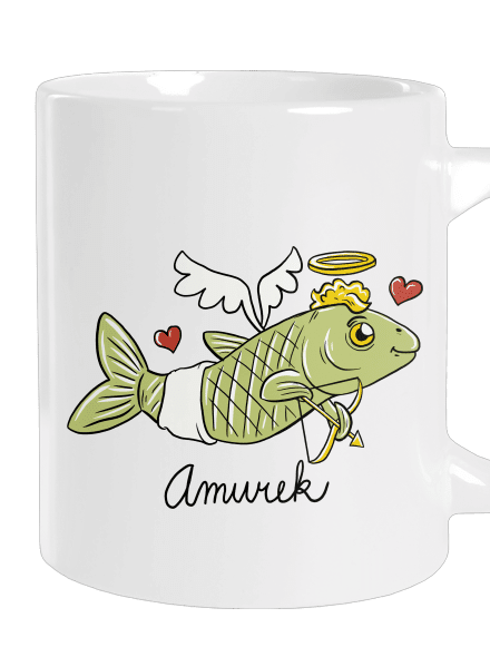 Amurek velký hrnek White