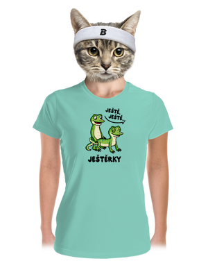 Ještě, ještě dámské sportovní tričko Mint Mal