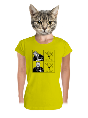 Cimrman: Copak jmelí dámské tričko premium Lemon