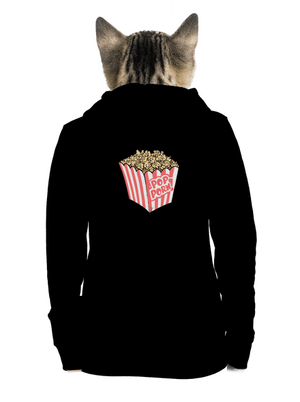 Popporn dámská mikina na zip Black