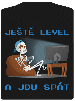 Ještě level dámské sportovní tričko Black