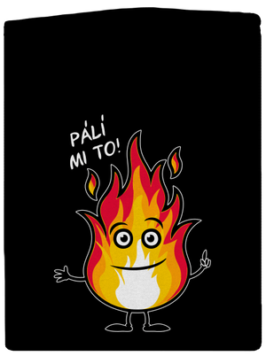 Pálí mi to pánská mikina na zip Black