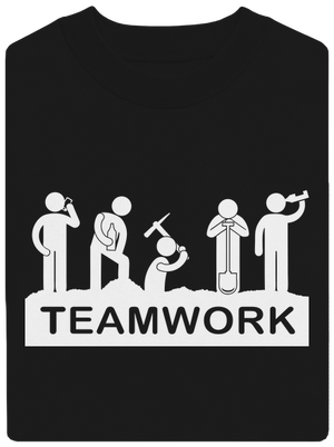 Flákači unisex mikina bez kapuce Black