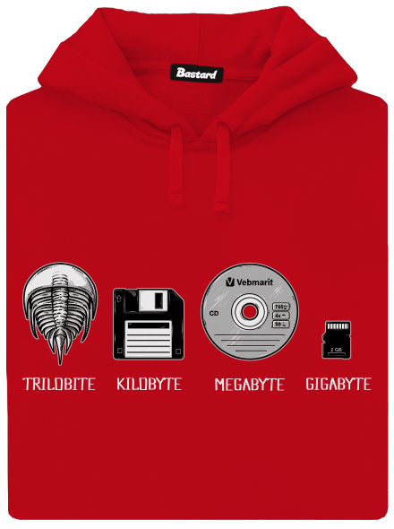 Trilobite pánská mikina klokanka Red