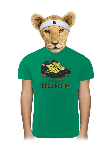 Beru kolíky dětské sportovní tričko Kelly Green Mal