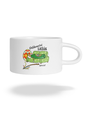 Velikonoční ležák hrnek makronka White