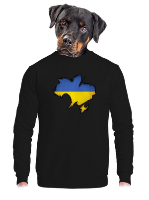 unisex mikina bez kapuce