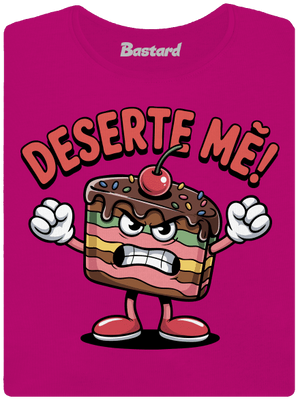 Deserte mě dámské tričko Fuchsia Red