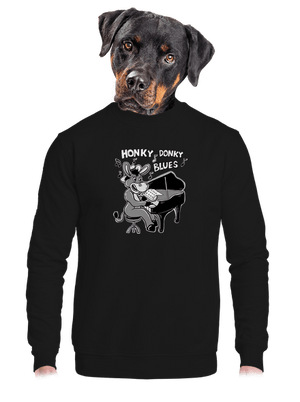 unisex mikina bez kapuce