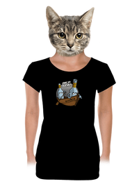 dámské tričko s lemem