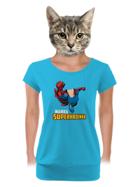 dámské tričko s lemem