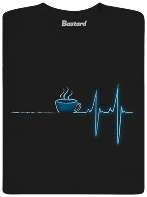 Coffee help pánské tričko Black