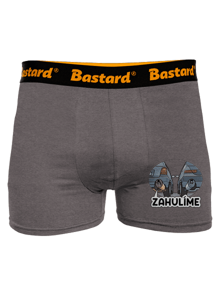 Zahulíme boxerky Gray Melange