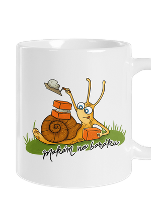 Makám na baráku klasický hrnek White