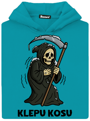 Klepu kosu dětská mikina klokanka Hawaiian Blue