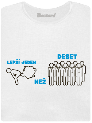 Jeden prd dámské tričko premium White
