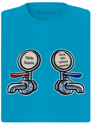 Polévka Gazpacho dámské sportovní tričko Blue Atol