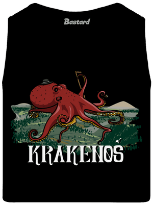 Krakenoš pánské tílko Black