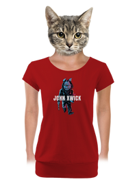 dámské tričko s lemem