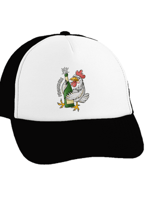 Prosekoko kšiltovka truckerka Black cap