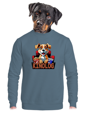 Kinolog unisex mikina bez kapuce Nordic Blue