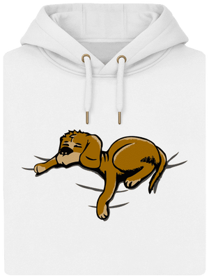 Spící pes unisex mikina premium Snowwhite