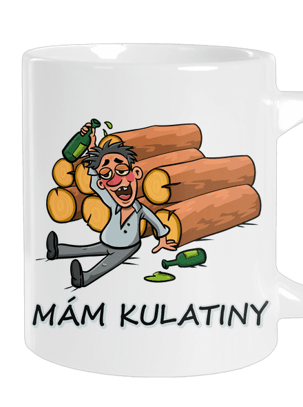 Mám kulatiny velký hrnek White