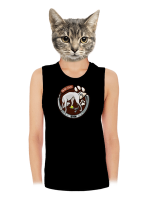 Psí horoskop: Štír dámské tílko volné Black