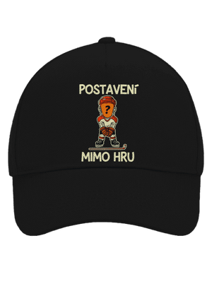 Postavení mimo hru kšiltovka baseballka Black