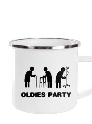 Oldies party plecháček White