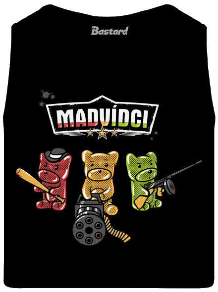 Madvídci pánské tílko Black
