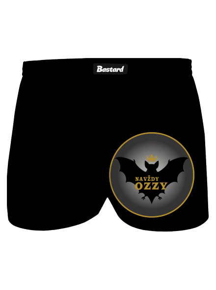 Navždy Ozzy pánské trenky Black