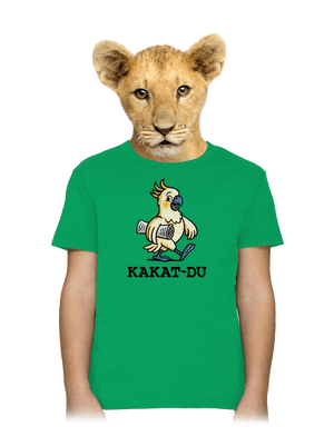 Kakat-du dětské tričko Kelly Green