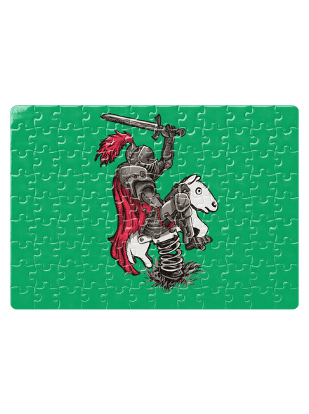 Rytíř puzzle White