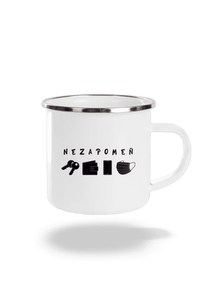 Nezapomeň plecháček White