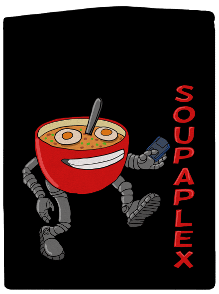 Soupaplex dámská mikina na zip Black