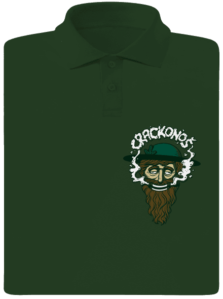 Crackonoš pánská polokošile Bottle Green Mal