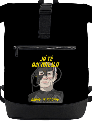 Zamilovaný Borg batoh Black