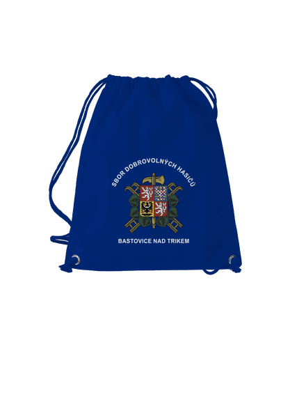 Sbor dobrovolných hasičů s vlastním erbem obce vak Royal Blue Mal